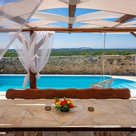 My Dalmatia - Hilltop Paradise With Private Pool, Sauna And Jacuzzi Kula Atlagica