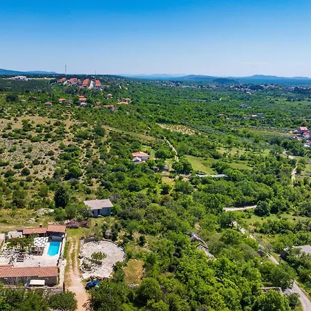 My Dalmatia - Hilltop Paradise With Private Pool, Sauna And Jacuzzi *