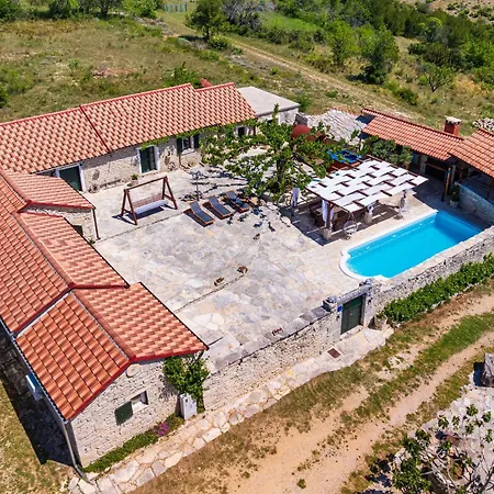 My Dalmatia - Hilltop Paradise With Private Pool, Sauna And Jacuzzi *